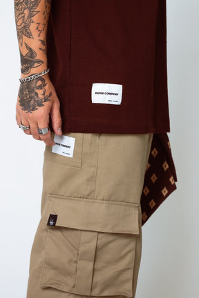 T-Shirt Oversized Brown