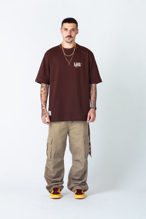 T-Shirt Oversized Brown