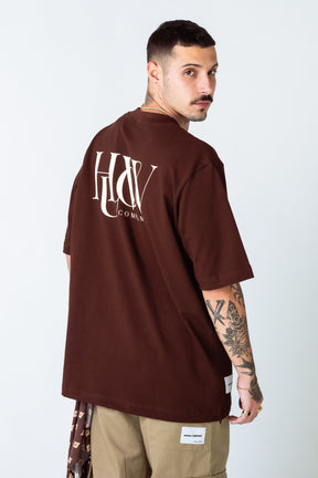 T-Shirt Oversized Brown